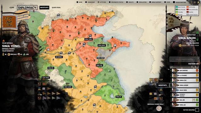 FURY OF THE DRAGONS! Total War: Three Kingdoms - 8 Princes - Sima Yong - Romance Campaign #15 смотреть онлайн