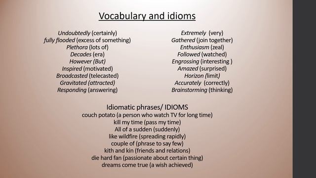 IELTS Cue card Talk about a game show or quiz programme you watched on TV or Online смотреть онлайн