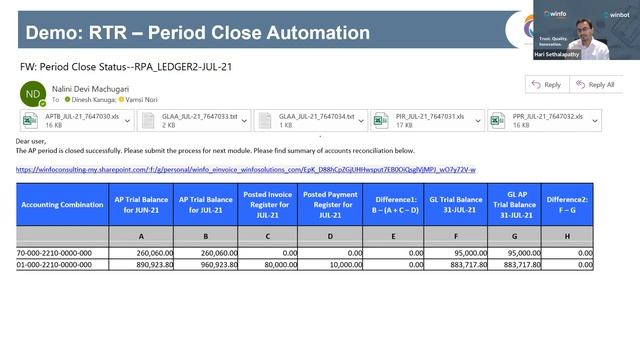 Simplify Finance with Oracle Skilled Robots | Winfo Solutions смотреть онлайн