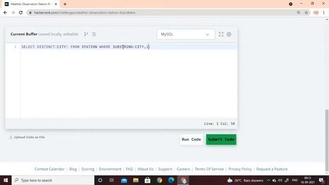 Weather observation Station 9 SQL in Hackerrank discussion with solution смотреть онлайн