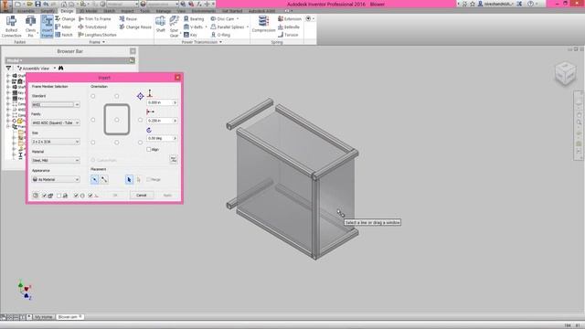 Blower (Volume-3) Video Tutorial -- Autodesk Inventor смотреть онлайн