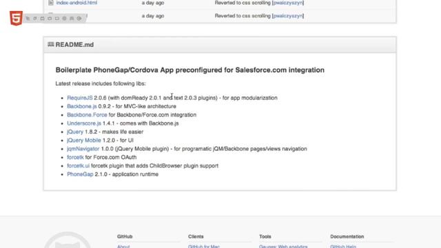 Lesson 1: PhoneGap/Force.com - Project Setup смотреть онлайн