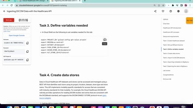 Ingesting DICOM Data with the Healthcare API || #qwiklabs || #GSP615 || [With Explanation?️] смотреть онлайн