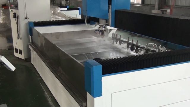 CNC Quartz stone processing center part 2 смотреть онлайн