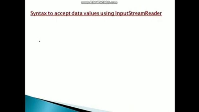 Input stream reader class смотреть онлайн