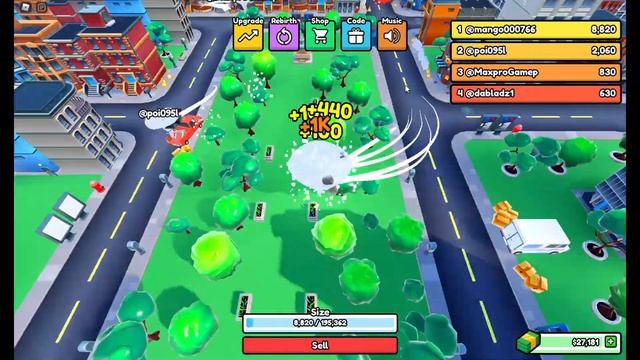 я почти попал! Сделал 1 перерождение в Tornado Simulator в Roblox! смотреть онлайн