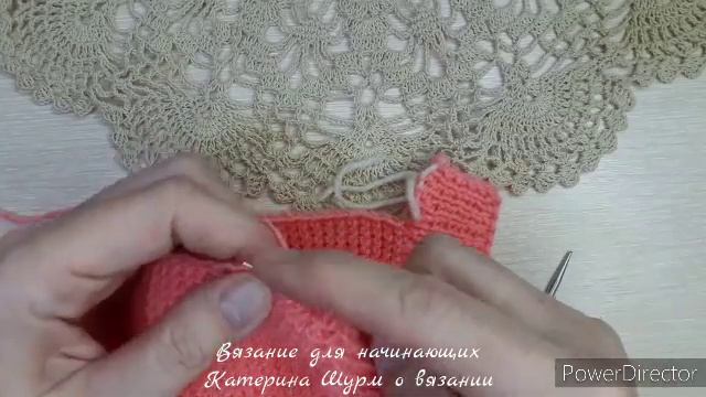 Шапочка - шлем детская спицами.Легко связать за 1 вечер.Начинающим.Мастер класс смотреть онлайн