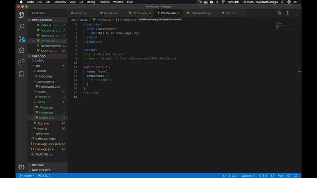 Membuat Halaman Dengan Router Tutorial Vue JS смотреть онлайн