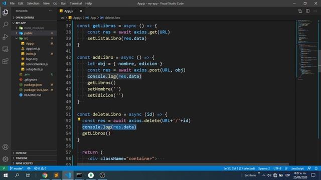 Mongodb Express ReactJs NodeJs Eliminar y Filtrar datos смотреть онлайн