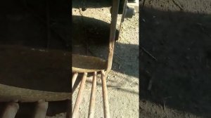 Картофелекопалка вибро лапа  на т 25 своими руками .Часть 1.