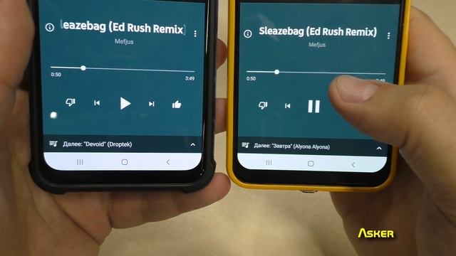 Сравнение звука динамиков Samsung М30s vs Samsung А50. Asker смотреть онлайн