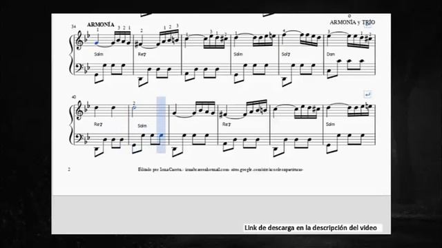 9 de Julio.tango milonga. Partitura para acordeón. смотреть онлайн