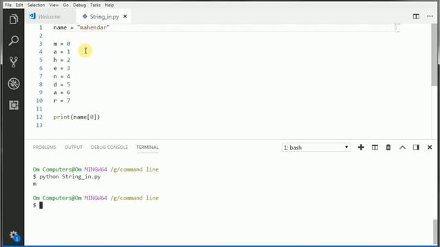 #23 String Index in python // Complete Python tutorial(2020)? смотреть онлайн