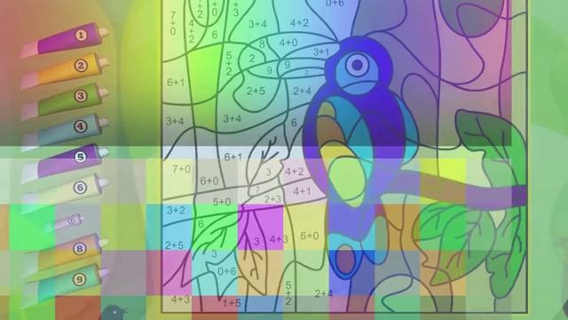 Color By Numbers - Animals