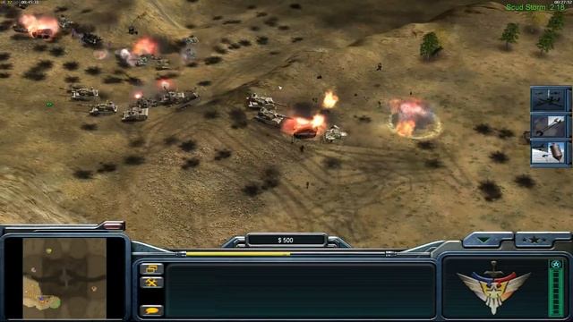 [C&C Generals] 1 vs 7 brutal armies - playing as USA смотреть онлайн