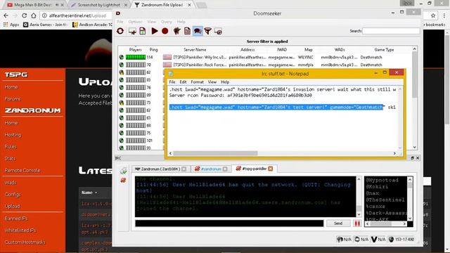 Megaman 8bit Deathmatch v5 Multiplayer: Doomseeker TSPG IRC Hosting guide! (outdated) смотреть онлайн