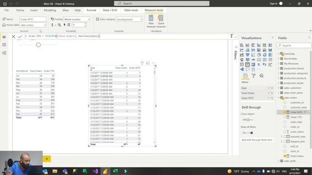 Организация расчитываемых мер | Power BI смотреть онлайн