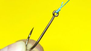 Самый прочный рыболовный узел, который ты будешь использовать. Как привязать крючок к леске