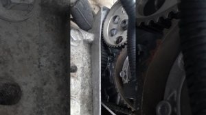 правильная замена и натяжка ремня грм skoda octavia a7 1.6mpi   без ошибок epc и P0011(продолжение)