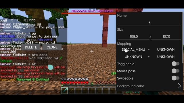 How to hide setting button in pojavlauncher | Minecraft Java Android смотреть онлайн