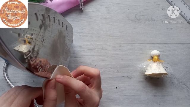 АНГЕЛ из фоамирана/Новогодние игрушки своими руками/Новогодний декор/? DIY Christmas Angel смотреть онлайн