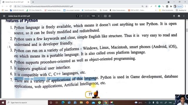 Introduction to Python Chapter 7 Part 1 смотреть онлайн