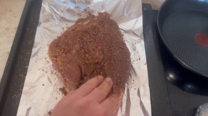 #Нога?#косули? в ?духовке, в фольге: обработка, мариновка, #приготовление. Подробный видео рецепт