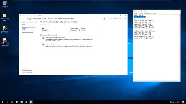 Microsoft SQL Server 2017 - Conectar el servidor SQL en una red local смотреть онлайн