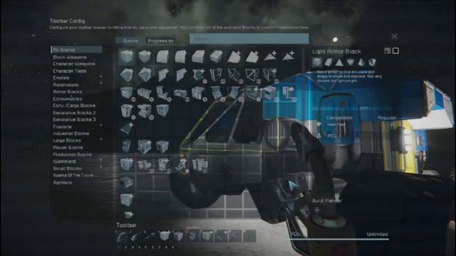 Space Engineer Moon Survival EP 1 Getting Started смотреть онлайн