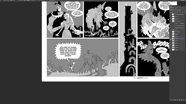 A Classic Adventure Comic Strip Tutorial - Part 2 смотреть онлайн