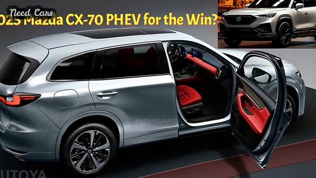 Sneak Peek: The Virtual Unveiling of the 2025 Mazda CX-70 Hybrid - Inside and Out смотреть онлайн
