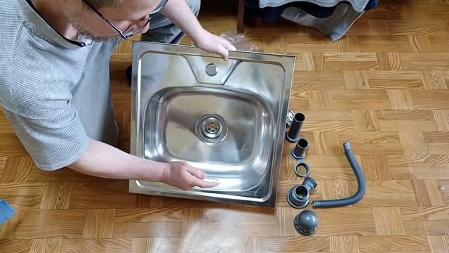 Как собрать сифон с широкой горловиной и переливом для кухни в домашних условиях. смотреть онлайн