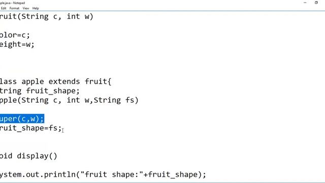 Super keyword of Java in Hindi part 3 | Invoking parent class constructor | java for beginners смотреть онлайн