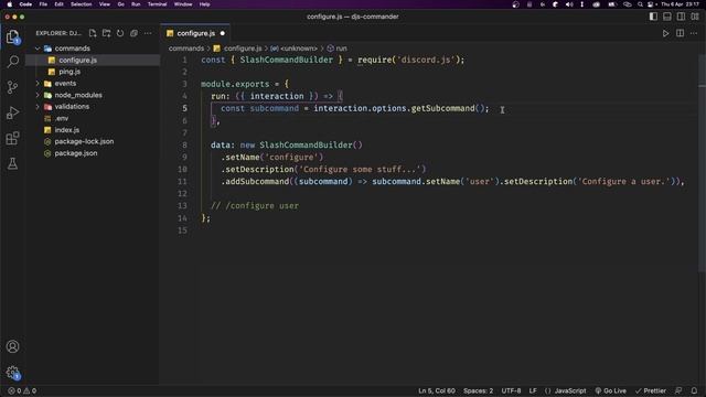Subcommand & Subcommand Groups (Discord.js + DJS-Commander) смотреть онлайн