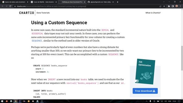 {5′Minutos} [TECH] - SQL - Campo Auto Increment e Primary Key смотреть онлайн