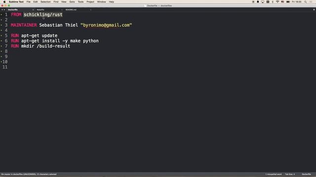 Building Rust programs with Docker - ad-hoc talk@containera io смотреть онлайн