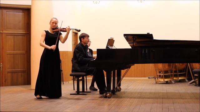 Jean Sibelius, Novelette, op. 102. Inna Smirnova - violin, Stanislav Kalinin - piano смотреть онлайн
