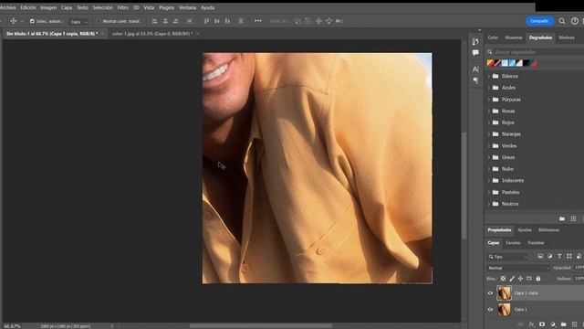 ¿Cómo aprender a editar en Photoshop? cap 1 colocar imagen смотреть онлайн