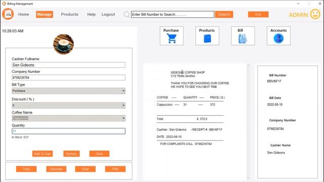 Inventory Management System made with Python Tkinter смотреть онлайн