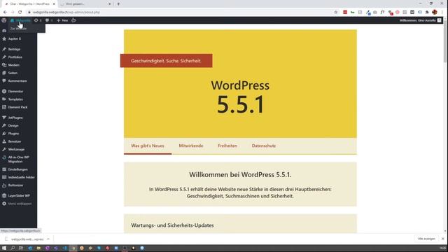 WordPress Webseite richtig aktualisieren смотреть онлайн