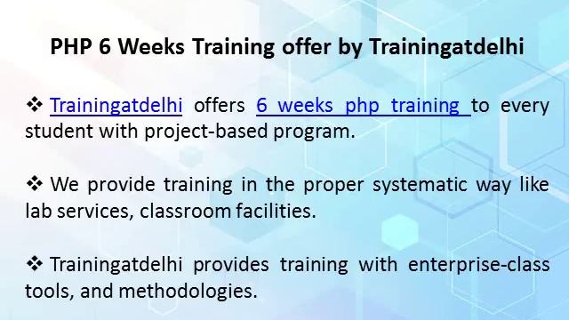 Best PHP Project Based Training at Delhi смотреть онлайн