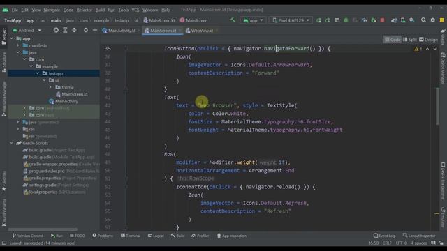 Let's Build a Web Browser with Jetpack Compose | Android Studio Tutorial смотреть онлайн
