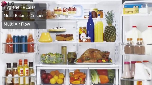 Холодильник LG GC-B247SEUV, GC-B247SMUV (Side-by-Side)