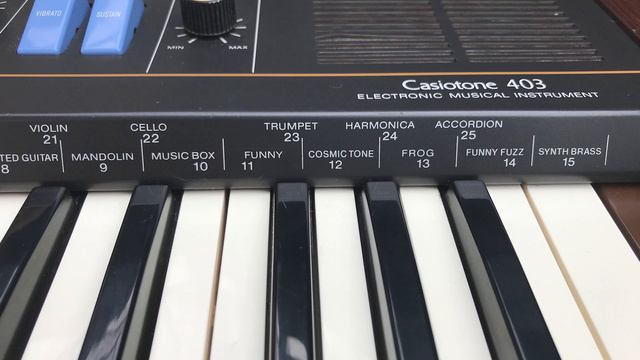 CASIOTONE 403 Sounds and Rhythms смотреть онлайн