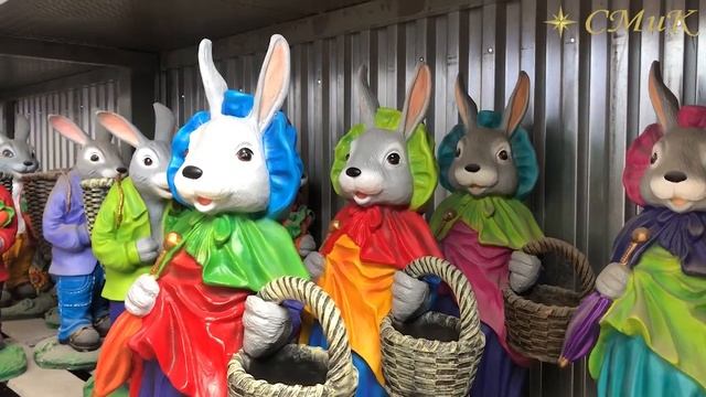 Кашпо. Бетон. Кролик.??? смотреть онлайн