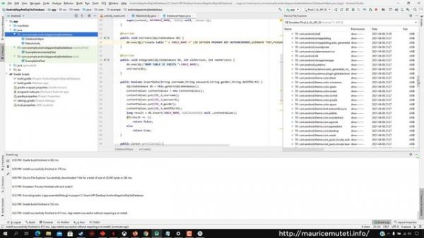 How to Open an SQLite Database Using DB Browser for SQLite - Android Studio Tutorial