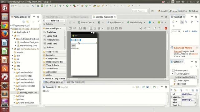 CAN Android App for BeagleBone Black смотреть онлайн