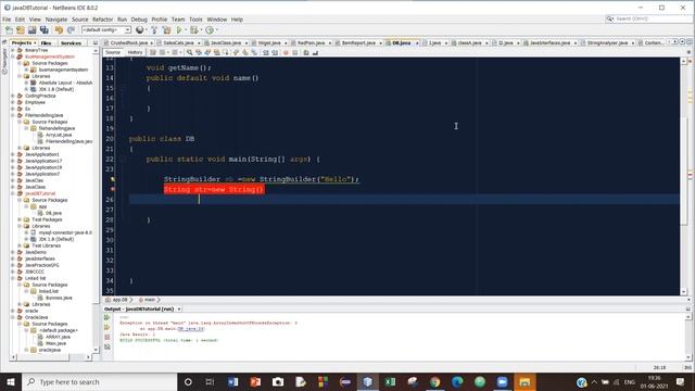 Strings and StringBuilder in JAVA || ORACLE JAVA OCA смотреть онлайн
