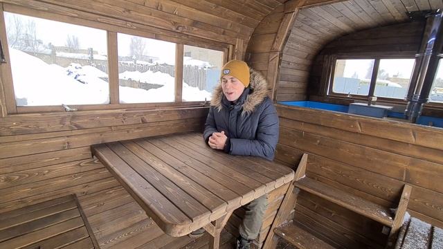 Баня "АКВА" 2 в 1 / Банный комплекс с бассейном на 13 кв.м. смотреть онлайн