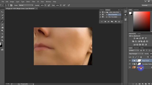 Image Skin Retouching just 1 Minute by Photoshop Actions।Bangla смотреть онлайн